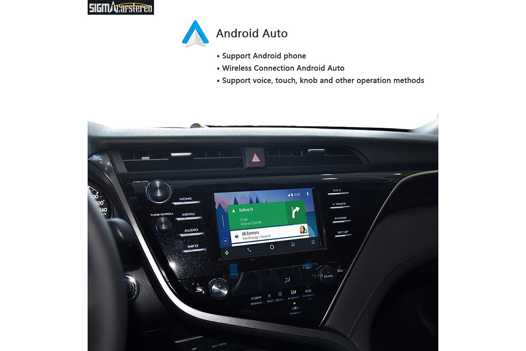 Toyota Camry 2018 model Android Auto Wireless CarPlay Android Auto ...